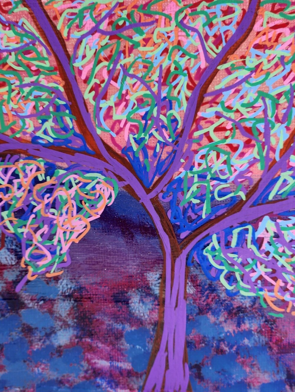 Mixed Media Acrylic by Butterfly Rising Designs